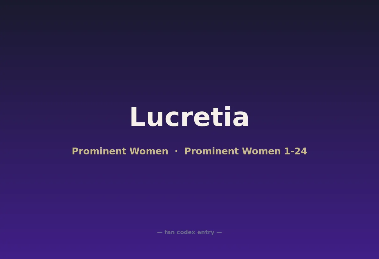 Lucretia