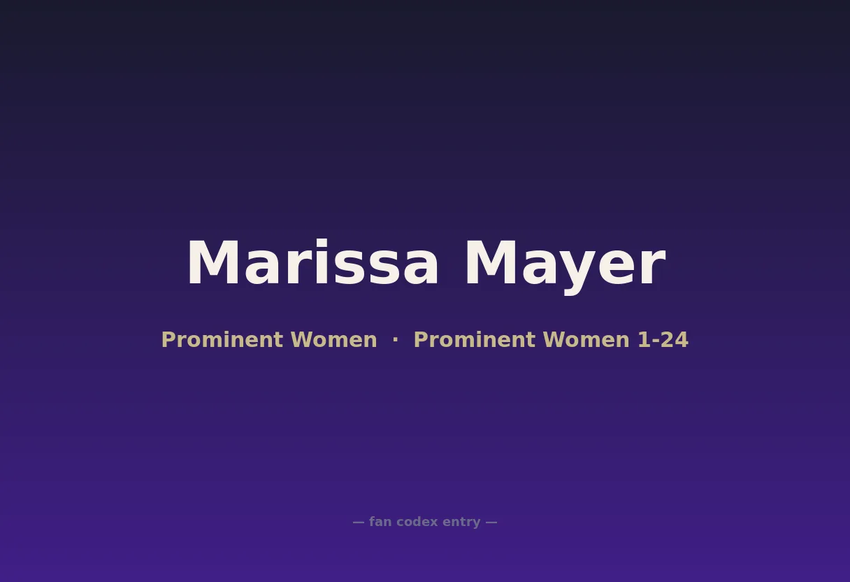 Marissa Mayer