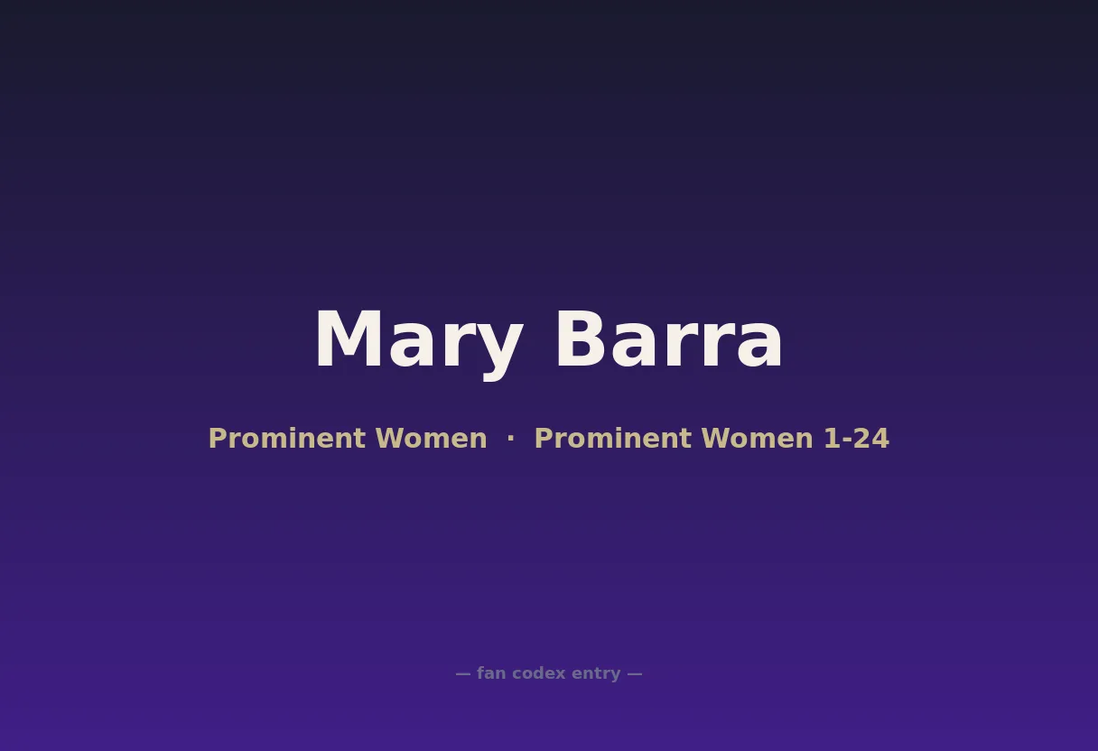 Mary Barra